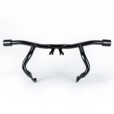 Front Engine Guard Crash Flat-out Bar For Harley Touring Road Street Gilde 14-25 Foto 1 de 4