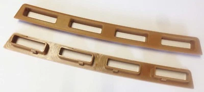 Volvo 240 244 Sedan Rear windshield air vent louver grille Pair BEIGE 1978-1993 - Image 1 of 4