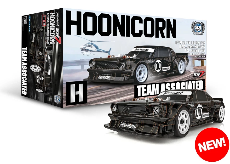 Team Associated SR7 Hoonigan Roller LIMITED EDITION, 20540ROL [box damage] - Image 1 of 1