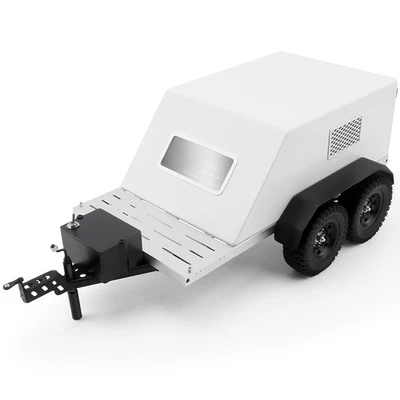 FLYXM RC Car Shell Carriage Compartment Truck Trailer Kit For RC 1/10 Crawlers - Image 1 of 4