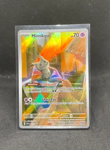 Mimikyu SVP 075 - Paldean Fates ETB Promo (CRIMP ERROR) - Picture 1 of 3