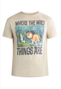 Where the Wild Things Are Sand Grafik T-Shirt Gr. L - Bild 1 von 1