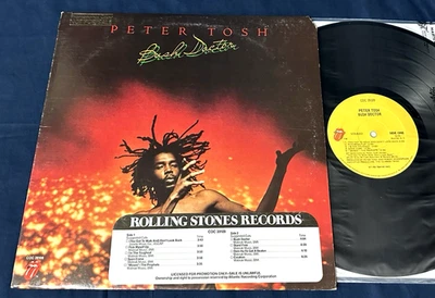 Reggae PETER TOSH "Bush Doctor" US DJ Promo Only Rolling Stones 1st US Press NM - Image 1 of 4