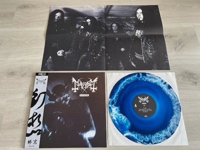 MAYHEM - CHIMERA ORG LIM. LP (BLUE/WHITE SWIRLED) 2021 + POSTER       DARKTHRONE - Bild 1 von 4