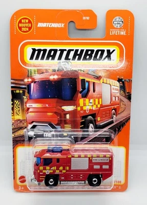 Camión de bomberos Matchbox Blaze Buster II camión de juguete de rescate nuevo en paquete Mattel  Foto 1 de 4