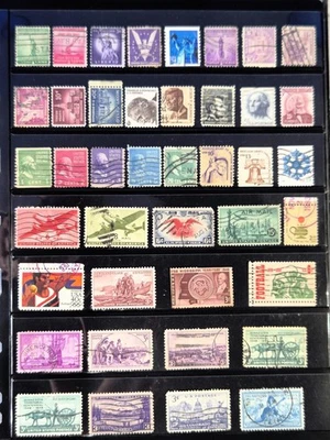 United States Daily Stamp Mix - Aviation Pioneer Airplane Airmail Stamps (C) - Image 1 of 2