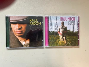 Raul Midon CD Lot A World Within A World + State Of Mind EX Play Tested - Picture 1 of 3