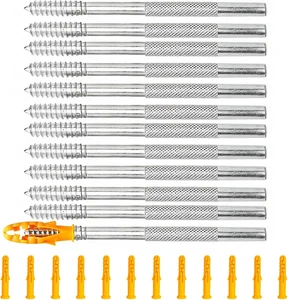 12 Pezzi Staffe per Mensole a Scomparsa M8X130Mm Reggimensola a Scomparsa Reggi  - Foto 1 di 7