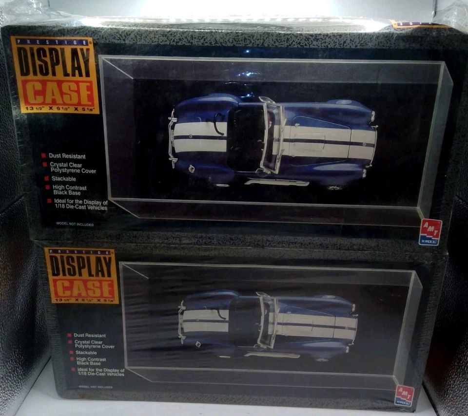 Nuevas vitrinas selladas AMT 7497 escala 1/18 Ertl de colección 1995 Prestige (2 estuches) Foto 1 de 4