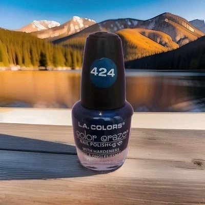 L.A. Esmalte de uñas Color Craze #424 con cable con endurecedores Foto 1 de 2