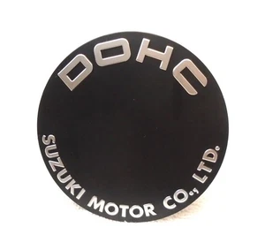 New 1977 1978 Suzuki GS550 GS550E DOHC RH engine points right cover emblem NOS - Picture 1 of 4