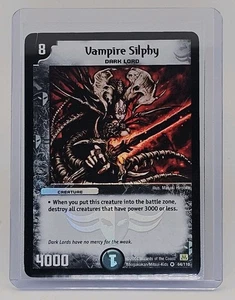 Duel Masters Vampire Silphy 64/110 Darkness Holo Foil Very Rare Card Base Set - Picture 1 of 8