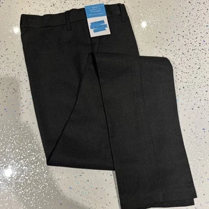 John Lewis Boys Skinny Fit Charcoal Grey Trousers Size Age 15 Regular Length - Picture 1 of 7