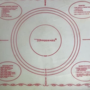 Tupperware Tappetino Pasticceria 1965/Torta Crosta Rotolo Impasto Cottura Ottime Condizioni - Foto 1 di 3