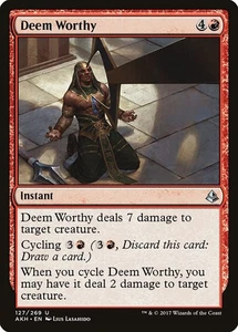 Deem Worthy - 127 U - Amonkhet MTG - Picture 1 of 1