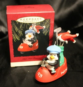Hallmark Ornament - 1993 - Putt-Putt Pinguin - QX579-5 - Bild 1 von 2