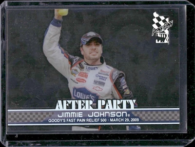 Jimmie Johnson 2009 Press Pass Nascar VIP After Party Transparent Martinsville - Image 1 of 2