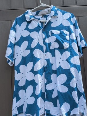 Sovereign Code Shirt Large Button Down Shirt Short Sleeve Casual Cotton - Image 1 of 4