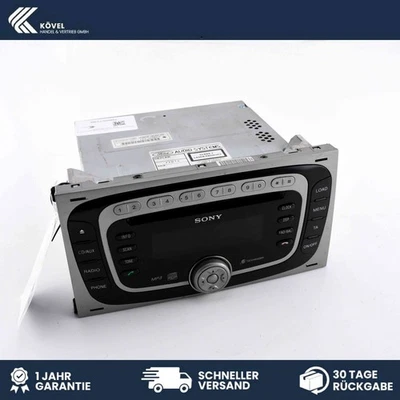 Original Autoradio CD Laufwerk mit Radiocode Ford Kuga 1 8V4T18C939DE - Bild 1 von 4