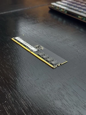 TeamGroup T-FORCE ELITE 8GB (1x8GB) DDR5 5600MHz CL46 Desktop RAM TED58G5600C46B - Image 1 of 4