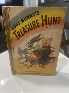 Bugs Bunny's SCHATZSUCHE—ein goldenes Geschichtenbuch—1949 - Bild 1 von 12