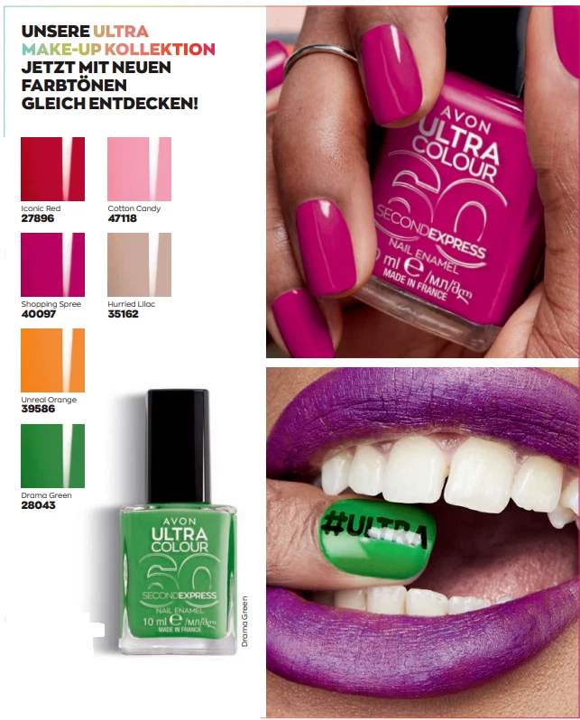 AVON 60 sekunden Nagellack Express Farbe Cotton Candy, heller rosaton - Bild 1 von 1