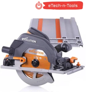 Evolution R185CCSX 185mm Circular Saw with 1020mm 3-piece Mini Track - Picture 1 of 19