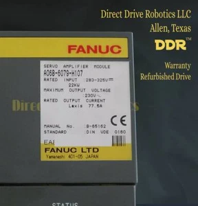 **Rebuilt**12 Month Warranty**TRY US ONCE**EXCHANGE** Fanuc A06B-6079-H107 - Picture 1 of 5