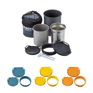 SOTO Thermostack Cooker Combo  Colored Lid & Joint Set SOD-521 5211 JAPAN /C024 - Picture 1 of 17