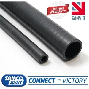 Samco Silicone Straight Coolant Hose Length Vintage Classic Cars Classic Black - Picture 1 of 1