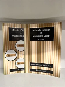 Materials Selection in Mechanical Design by Ashby 2 Books B58 - Imagen 1 de 7