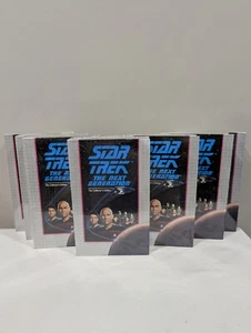 Star Trek The Next Generation VHS The Collector's Edition Sealed Set of 7 - Picture 1 of 9