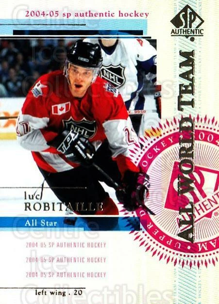 2004-05 SP Authentic #118 Luc Robitaille - Image 1 of 1