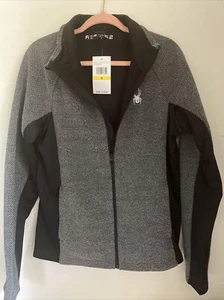 Spyder Constant Herrenjacke mit durchgehendem Reißverschluss anthrazit meliert - Größe Medium neu mit Etikett - Bild 1 von 7