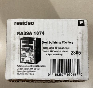 Relé de conmutación Resideo RA89A 1074 - Imagen 1 de 5