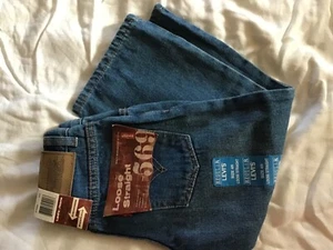 NWT BOY LEVI JEANS 569 4 Toddler Adjustable waist - Picture 1 of 7