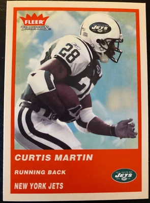 Curtis MARTIN 2004 Fleer Tradition #123 New York Jets - Image 1 of 2
