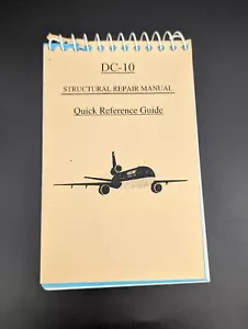 DC-10 Airplane Structural Repair Manual Quick Ref Guide 2000 McDonnell Douglas - Picture 1 of 6