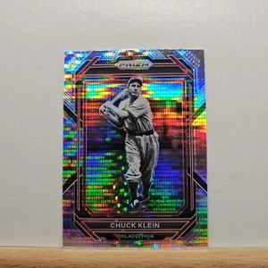 2023 Panini Prizm Baseball Chuck Klein base PULSAR Prizm card # 182 - Picture 1 of 2