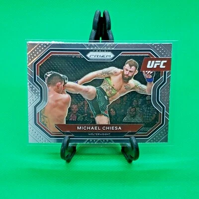 2021 Panini Prizm UFC Debut Edition MICHAEL CHIESA #173 Welterweight - Image 1 of 2