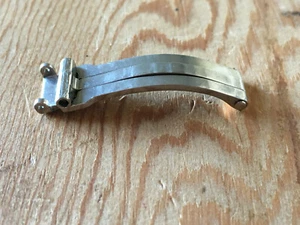 Used - Folding Clasp CARTIER Deployment Clasp - 3.5 X 0.8 Cm - Steel - Picture 1 of 6