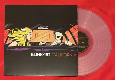 Blink 182 - California Clear 180g Color Vinyl LP Tour Variant Never Played - Image 1 of 4