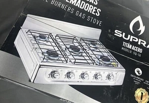 Supra 5 Burner Gas StoveStainless Steel - Picture 1 of 4