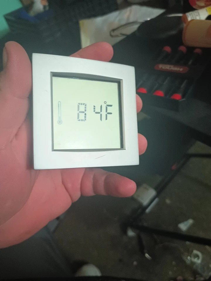 BROOKSTONE Upside Down Clock - Brand Used Tested and Works, New Battery - Image 1 of 4