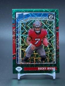 Donruss Optic Rated Rookie Green Velocity #216 Buck Irving Buccaneers RC 2024 - Imagen 1 de 2