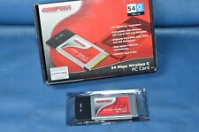 NEW CompUSA (SKU 333622) 54 MBPS Wireless G PC Card Notebook Laptop Computers