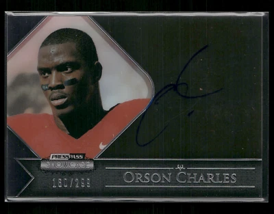 Orson Charles 2012 Press Pass Showcase Auto 160/299 - Image 1 of 2