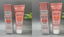 2x PURLISSE Ageless Glow Serum BB Cream SPF40 in TAN 1.4oz Ea. Full Size - NIB