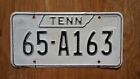 1971 GRAINGER COUNTY - TENNESSEE License Plate