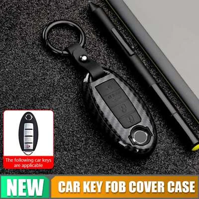 ABS Carbon Keychains Key Cover Case For Nissan accessories USA - Image 1 of 4